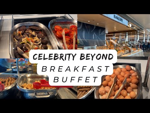 Celebrity Cruises - Celebrity Beyond Buffet Food At Breakfast In The Oeaanview Cafe