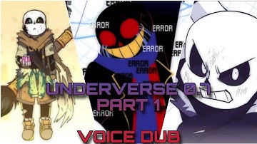 UNDERVERSE 0.7 PART 1 [By Jakei] BATTLE: ERROR VS INK & CROSS (FAN VOICE DUB)