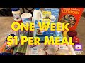 Extreme Grocery Budget Challenge-One Week, $1 Per Meal | Comfort Foods | Betty Crocker Inspired