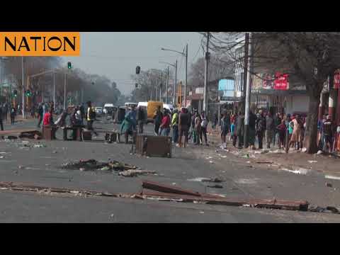 Violence erupts in South Africa over the jailing of Jacob Zuma