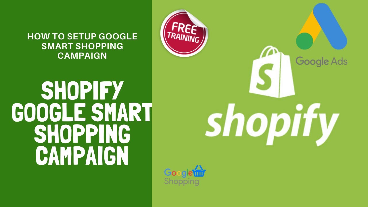 #GoogleADS How to Set up Google Smart Shopping Ads Shopify Dropshipping ...
