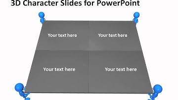 CrystalGraphics 3D Character Slides for PowerPoint - Solving the Puzzle