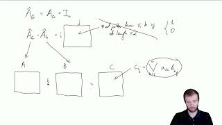Boolean Matrix Product Four Russians Speedup Trick