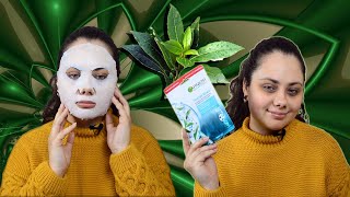 Тканевая маска для жирной и проблемной кожи лица Чистая кожа Garnier Skin Naturals