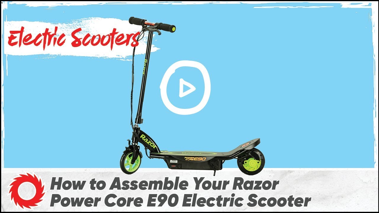 razor e90 electric scooter pink