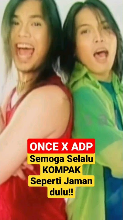 ONCE & ADP KOMPAK!!! DI VIDEO KLIP SEPARUH NAFAS!!! SEMOGA LEKAS 1 PANGGUNG LAGI GESS!!! #oncemekel