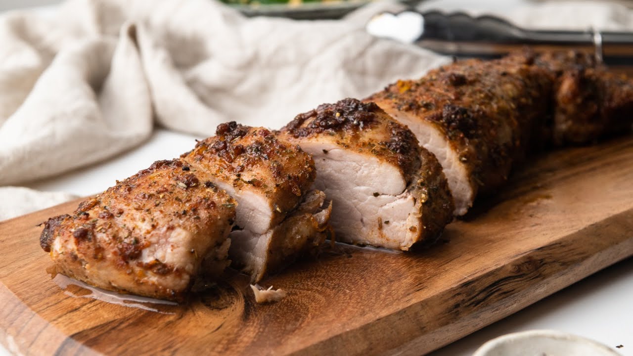 Simple Roasted Pork Tenderloin Recipe YouTube