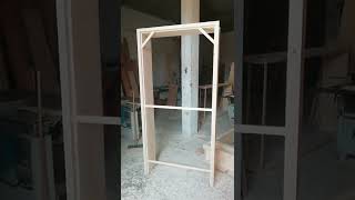 Wide Wooden Door Frame #shorts