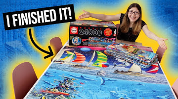 I FINISHED IT (24,000 Piece Puzzle - Part 5 of 6)