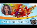 San Antonio Weather: Spotty Rain Today Before 90s Return