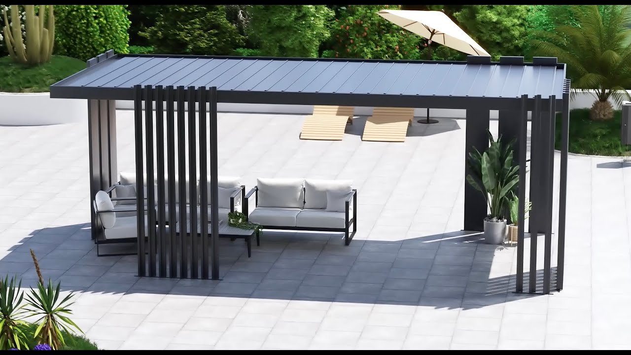 Ein Lamellendach - Grenzenlose Möglichkeiten - INODEQ