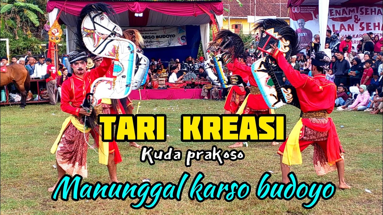 TARI KUDA PRAKOSO❗ MANUNGGAL KARSO BUDOYO❗LIVE LAP.KARANGTENGAH