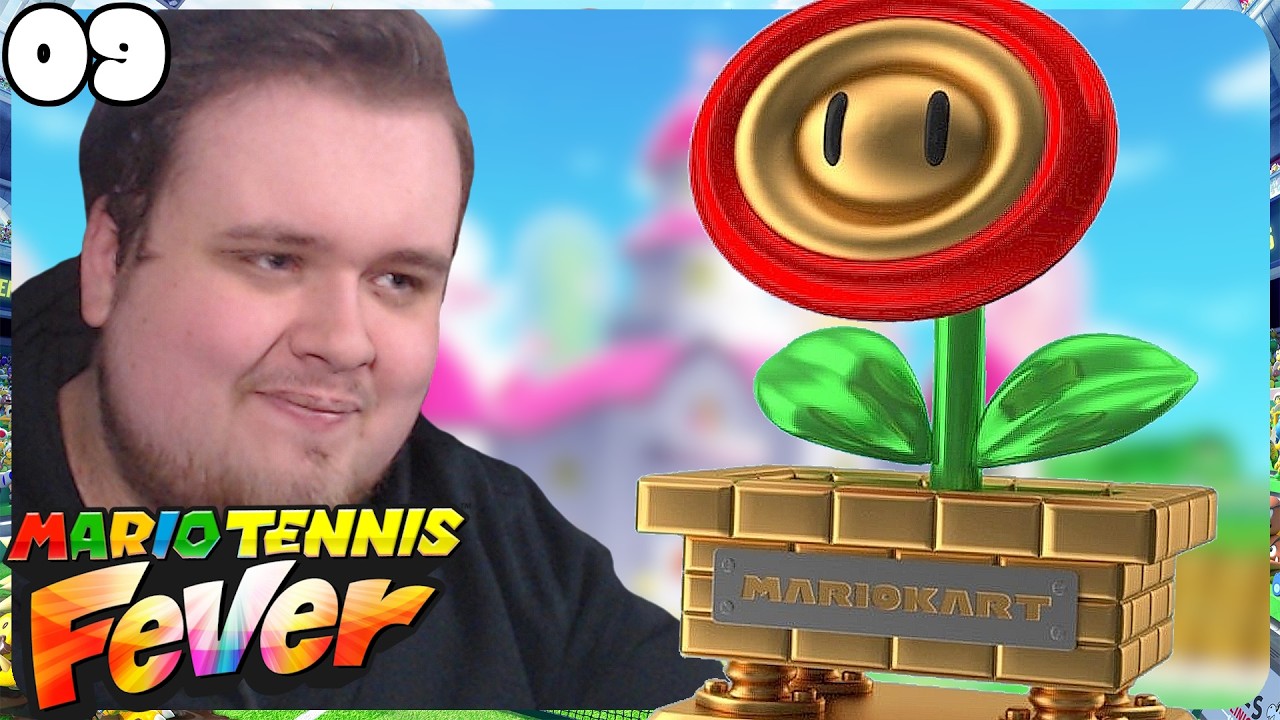 Let's Play Mario Tennis Fever #09 🎾 SOLO BLUMEN-CUP und die ersten Runden des SOLO-STERN CUPS!