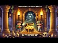 "गुप्त सुरंग और खज़ाना: रोमांच, रहस्य और खोज का सफर!"#kidsadventure #mysteryadventure #timetravel