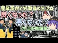 【ゆっくり解説】産業革命で労働者の生活は良くなった?悪くなった?(生活水準論争)【歴史超深掘り】