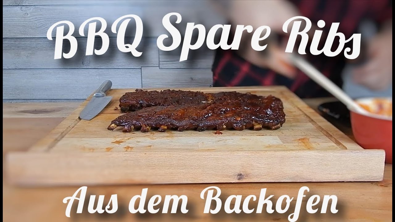 Spareribs aus dem Backofen | Ribs, Rippchen ohne Grill | Indoor BBQ ...