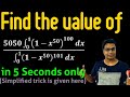 IIT-JEE previous year question, simplify in fastest way!