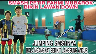 FAHMI MUBAROK / REZA VS OLAN \ BINTANG SEMI FINAL TURNAMEN TRIWIJAYA OPPEN