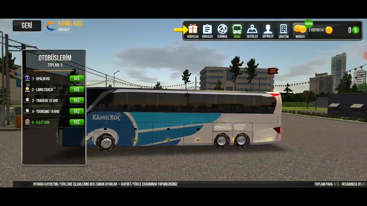 bussimilator kamilkoç yapımı