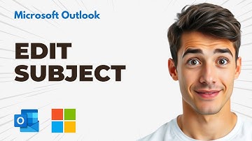 De onderwerpregel bewerken in Outlook Classic (de eenvoudigste manier) (Handleiding 2025)