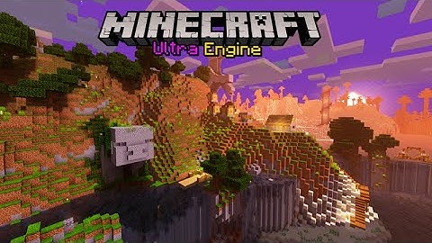 ✔ Trailer Oficial Ultra Engine Shader V1.1 for Minecraft pe 1.16 (Cinematic)