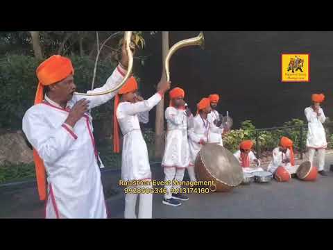 Rajasthani Welcome Artist for Wedding Event at Taj Aravali Resort Udaipur | Artist Performance