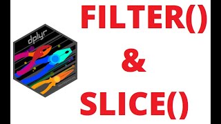 How to use FILTER and SLICE functions of dplyr package of R?