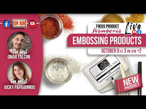 Embossing Powder & Ink Tutorial