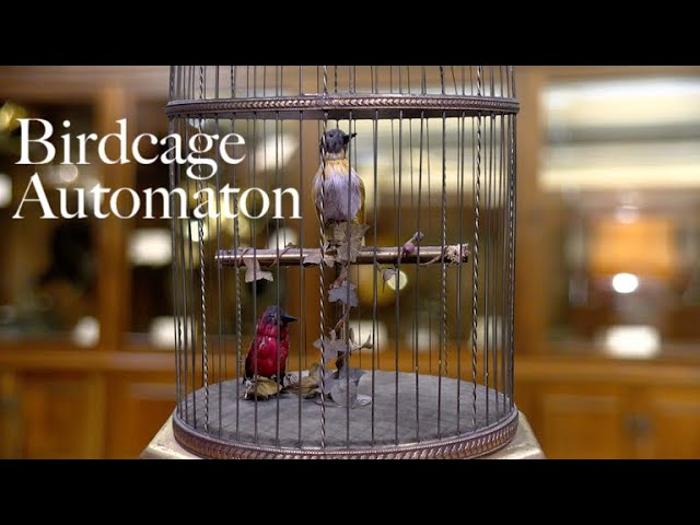 Bonhams : Reuge. A Singing Bird Automaton Cage
