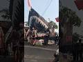 Karnaval ogoh ogoh kapal perang Ds Sobontoro #karnavalogohogoh #pawaiogohogoh #ogohogoh #karnaval