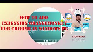 How To Add Extension Orangemonkey For Chrome In Windows Pc