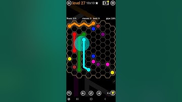 How To Solve Flow Free Hexes Jumbo Pack Level 27 10x10 Board Walk Through Solution Walkthrough