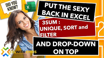 Microsoft Excel TIPS AND TRICKS : Combine Unique, Sort and Filter Array formulas