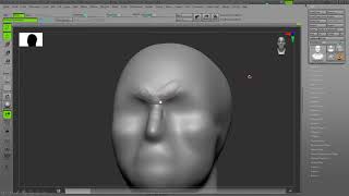 Sculpting a Male Head in Zbrush