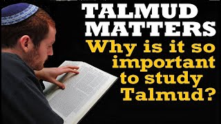 TALMUD MATTERS – Why is it so important to study Talumd? (The Oral Law) – Rabbi Eliezar Breitowitz.