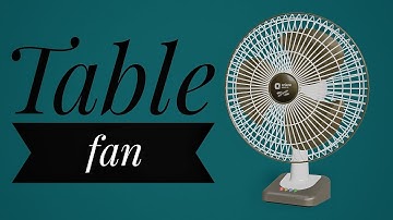 Table fan animation video | NS blender | Neeraj Kumar| Blender | animation |