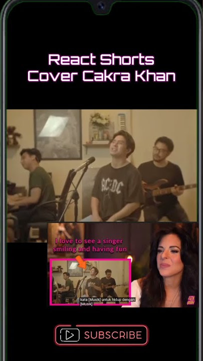 React Shorts - Tennessee Whiskey Cover Cakra Khan #reaction #tennesseewhiskey #cakrakhan