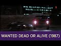 WANTED DEAD OR ALIVE 1987 MERCEDES SL CAR CHASE