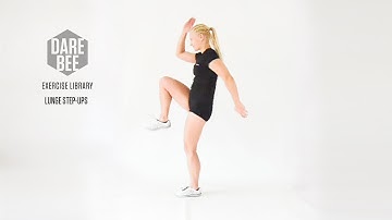 Exercise Library: Lunge Step-Ups