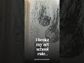 I Broke My Art School Rule &amp; Turned An Old Book Into My Sketchbook! (The Professor Was Impressed!)