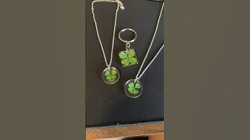 klavertjevier sieraden maken!