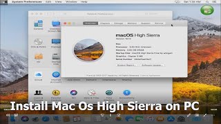How to install macos high sierra on pc on vmware workstation.