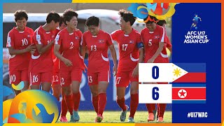 LIVE | AFC U17 Women's Asian Cup Indonesia 2024™ | Group A | Philippines vs DPR Korea