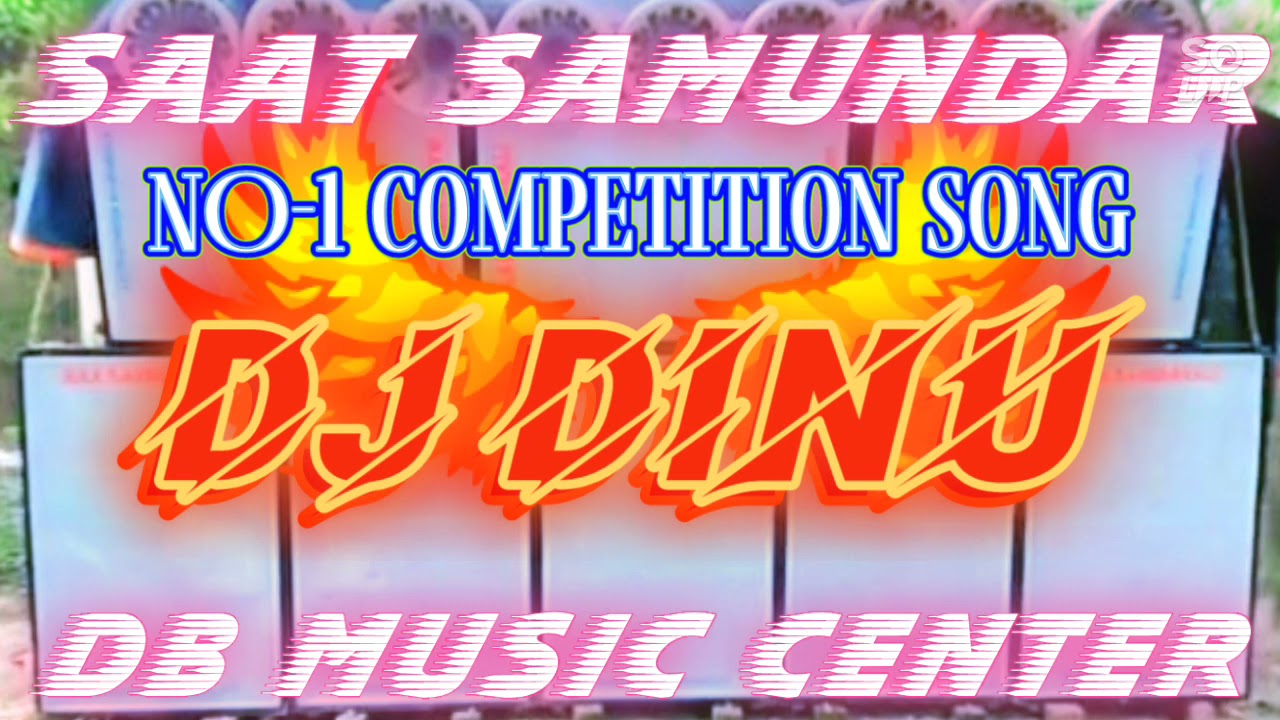 Dj Dinu saat samundar competition song DB music center