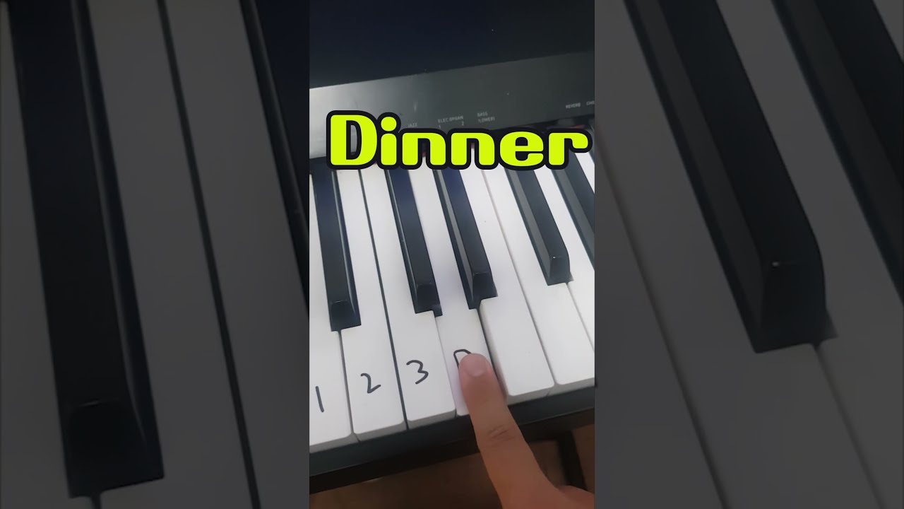 Fun 1 2 3 Rhyme Piano
