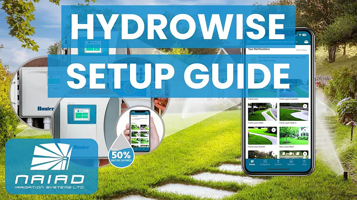 How Naiad Irrigation Systems Sets Up a Hunter Hydrawise Timer in Calgary