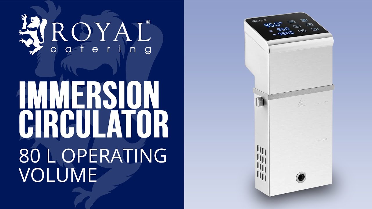 Immersion Circulator Royal RCVG-43 | Product Presentation -