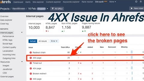 4XX Issue In Ahrefs?
