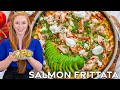 Easy Smoked Salmon Frittata - Weekend Breakfast & Brunch Recipe!