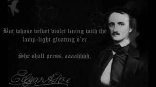 Обложка Edgar Allan Poe The Raven With Subtitles Read By Christopher Lee Скачать Edgar Allan Poe The Raven With Subtitles Read By Christopher Lee
